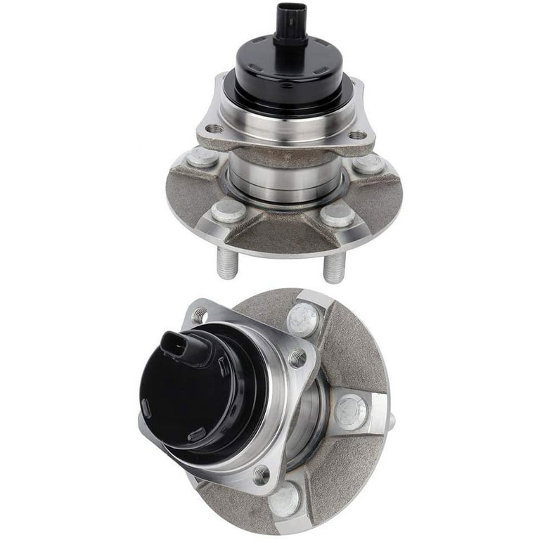 SCITOO Compatible with Rear Wheel Bearing Hub 512217 Hub Bearing Hub  Assemblies 5 Bolts ABS Sensor fits Pontiac Vibe/for TOYOTA Corolla/for  TOYOTA