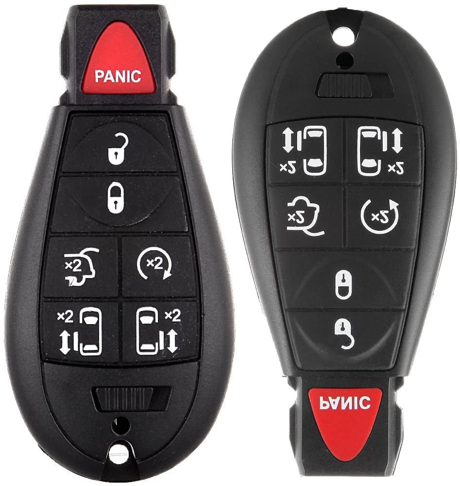 SCITOO Compatible fit for Keyless Remote 2X + keyless Shell 2X IYZC01C