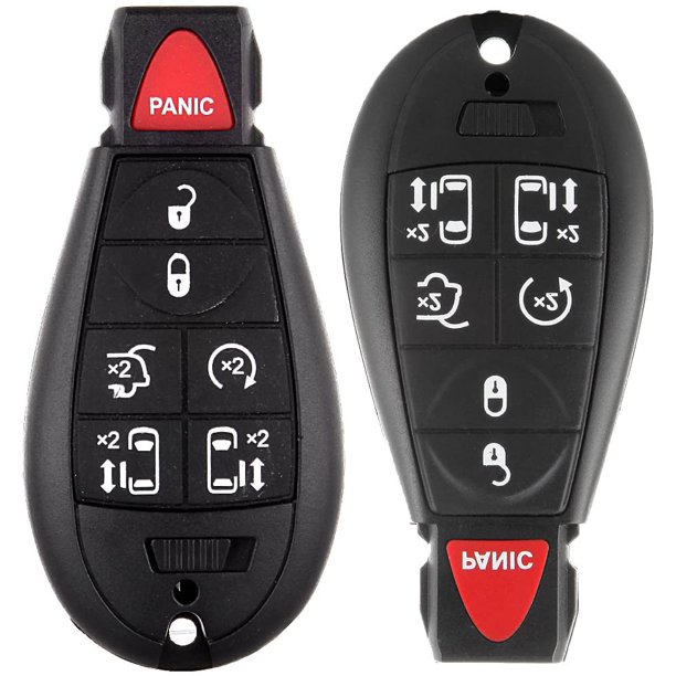 SCITOO Compatible fit for Keyless Remote 2X + keyless Shell 2X IYZC01C