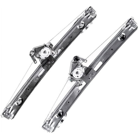 SCITOO Compatible fit for Power Window Lift Regulator 2001-2005 For BMW 325i 330i 330xi 2000 For BMW 323i 328i 2001-2005 For BMW 325xi Sedan 1999 For BMW 323i 328i Sedan Rear(NO Motor Assembly)