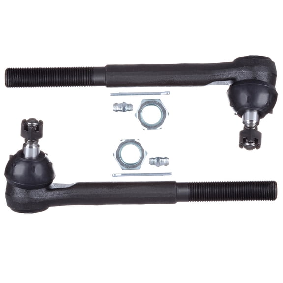 SCITOO Compatible fit for 2x Tie Rod End Link for Chevrolet C3500 for GMC C3500 Fits select: 1988-2000 CHEVROLET GMT-400, 1995-2000 CHEVROLET TAHOE