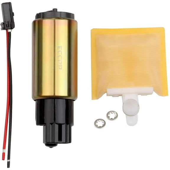 SCITOO Compatible with E2068 E8229 Electric Fuel Pump Universal Low pressure with Installation Kit Fits Chevy Acura Chrysler Dodge for Hyundai for Subaru OEM