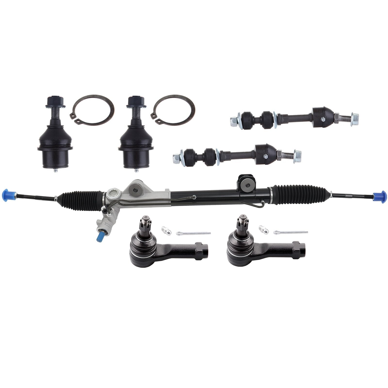 [SCITOO] Complete Power Steering Rack and Pinion Assembly + Outer Tie