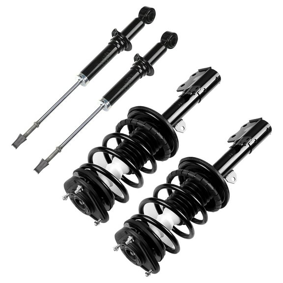 SCITOO Complete Strut Coil Spring Assembly Replacement Struts Shocks Fit for 2004 2005 2006 2007 2008 2009 for Toyota Prius (Front and Rear Pair)