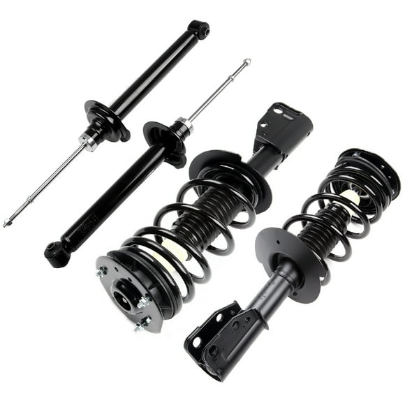 SCITOO Complete Strut Shock Coil Spring Assembly Kit Fit for 1999-2005 for Chevrolet Cavalier 1999-2005 for Pontiac Sunfire (Front and Rear Pair)