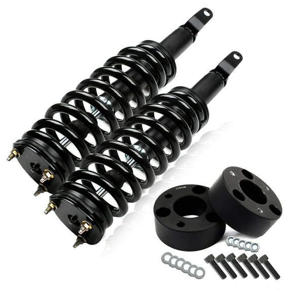 SCITOO Complete Struts Front Strut Assembly Shock Absorber + 3" front lift kit for 2006 2007 2008 for Dodge for Ram 1500 4x4 Models Only