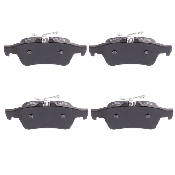 SCITOO D1095-7957 Rear Disc Brake Pad Kit Fit for 2007-2011 for C30 2door Hatchback 2.4L 2013-2018 for C-Max 4door Hatchback 2.0L 2004-2013 for 3 4door Hatchback 2.3L 4pcs