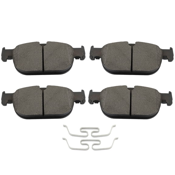 SCITOO D1865 Front Metal Brake Pads Sets w/Hardware Fit For Volvo For C40 Recharge | For S60 | For S90 | For V60 Cross Country | For V90 Cross Country | For XC40 Recharge | For XC60 | For XC90