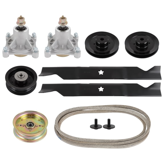 SCITOO Deck Rebuild Kit 46 Lawn Mower Deck Parts Rebuild Kit Compatible with Husqvarna 46 RZ4623 HUSQVARNA YTS4000 54 Deck Rebuild Kit Cub Cadet