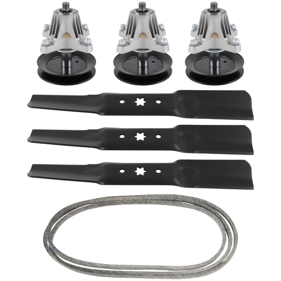 SCITOO Deck Rebuild Kit 54 Lawn Mower Deck Parts Rebuild Kit Compatible with RZT-L54 KH RZT-L54 KW RZT-S54 Z6600 247.20415 ZT-L54 Mustang 54 XP