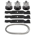 thumbnail image 1 of SCITOO Deck Rebuild Kit 54 Lawn Mower Deck Parts Rebuild Kit Compatible with Cub Cadet MTD 54 SLT 1554 SLTX 1054 for Troy Bilt for Super Bronco for White Outdoor, 1 of 5