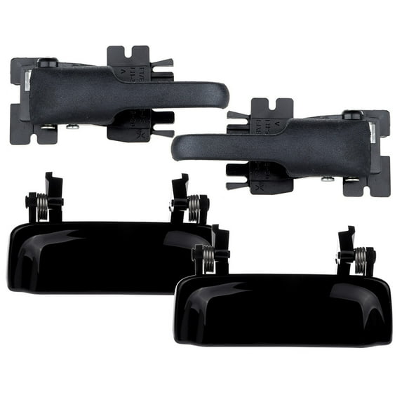SCITOO Door Handles Exterior Interior Left Right Side Replacement fit for 1995-2003 for Ford Explorer 1997-2001 for Mercury Mountaineer(4pcs)