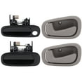 thumbnail image 1 of SCITOO Door Handless Exterior Interior Left Side Replacement fit for 1998-2002 for Toyota Corolla(4pcs), 1 of 4