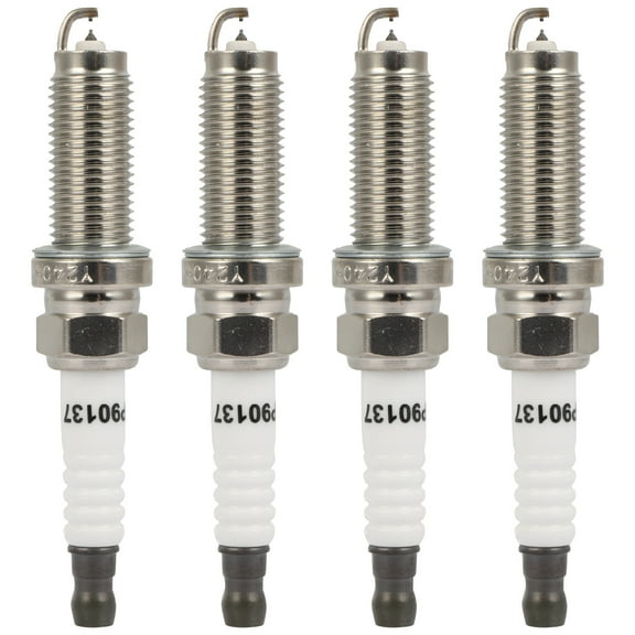 SCITOO Double Iridium Spark Plugs Compatible for Honda 2015 2016 2017 2018 2019 2020, 1.5L, DOHC DILZKAR7C11S 4 Pcs