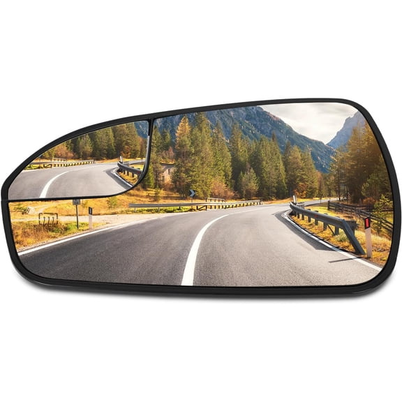 SCITOO Driver Side Mirror Glass Compatible with 2013 2014 2015 2016 2017 2018 2019 2020 2021 For Ford Fusion Heat Left Outside Exterior Mirror Glass DS7Z17K707F
