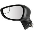 thumbnail image 1 of SCITOO Driver Side View Mirror Compatible with 2014-2016 For Ford For FIESTA Power; Non-Heated; w/Signal Lamp; w/Blind Spot Detection; PTM; Left Outside Exterior Mirror FO1320460 D2BZ17683F-PFM, 1 of 4