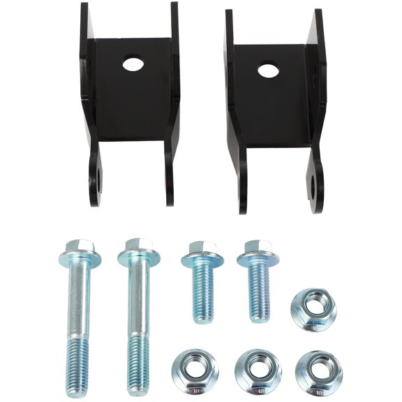 SCITOO Drop Shock Extenders Extensions For Lowering Kit for Chevy GMC C10 1975-1986 for GMC C15 1975-1978 Durable Leaf Spring Accessory Suspension Bracket Replacement