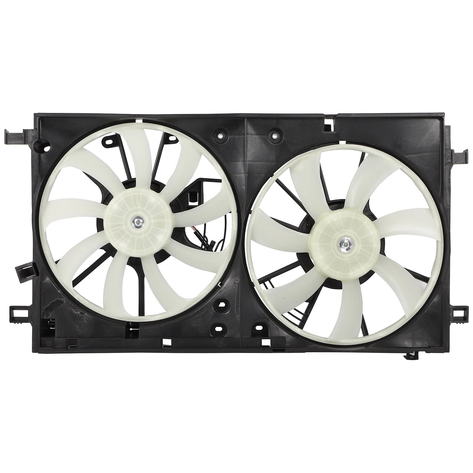 SCITOO Dual Engine Condenser Radiator Cooling Fan Assembly Compatible ...