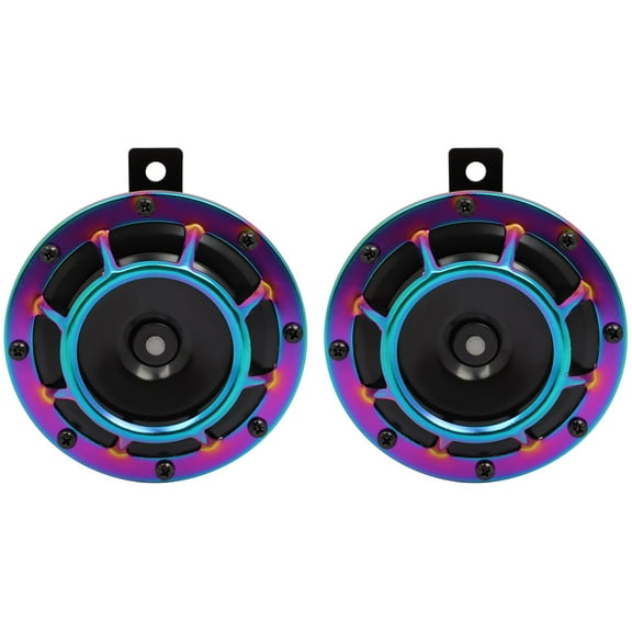 SCITOO Eletric Horn Electric Compact Car Horn /Disc horn /Grill-Mount Car Horns12V 105db, Electric Compact Car Horn, Grill-Mount Car Horns for Car Motorcycle Scooters ATV SUV