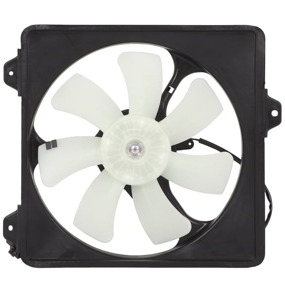SCITOO Engine Cooling Fan Assembly Compatible with 2001-2003 for Toyota for RAV4 2001-2003 for Toyota for RAV4 2.0L 2004-2005 for Toyota for RAV4 2.4L; Replace 610460