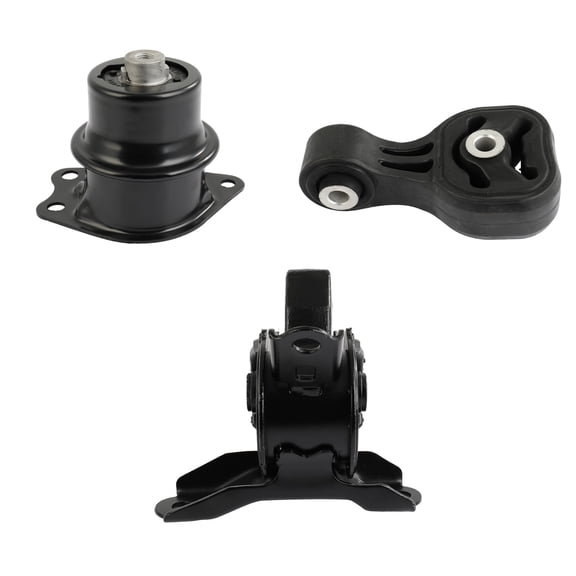 SCITOO Engine Motor Mount and Transmission Mount and Torque Strut Mount Kit for Honda for Fit 1.5L 2009-2013 Replace A65001HY A4563 A65012