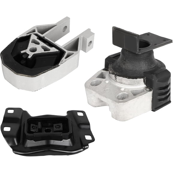 SCITOO Engine Mount Trans Mounts Set Fit For Ford Focus 2012-2018 A5520/ A5312/ EM4057/ CV6Z6068A/ AV6Z6068A, 5S4Z6038AA, 5S4Z6038BA, 5S4Z6038BB, 5S4Z6038CA