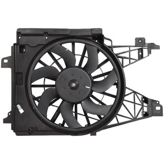 SCITOO Engine Radiator Cooling Fan Assembly Compatible with Cadillac for XLR 2006-2009 4.4L 2005-2009 4.6L; for Chevrolet for Corvette 2005-2007 6.0L 2008-2013 6.2L 2006-2013 7.0L; Replace 621102