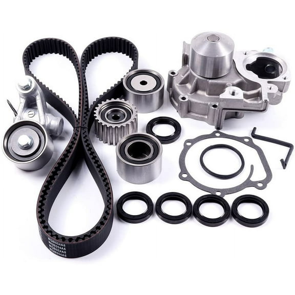SCITOO Engine Timing Belt Kit Fits for 06-10 for Subaru Forester 06-11 for Subaru Impreza 06-11 for Subaru Outback Fits select: 2006 SUBARU FORESTER 2.5X, 2006-2008 SUBARU IMPREZA 2.5I