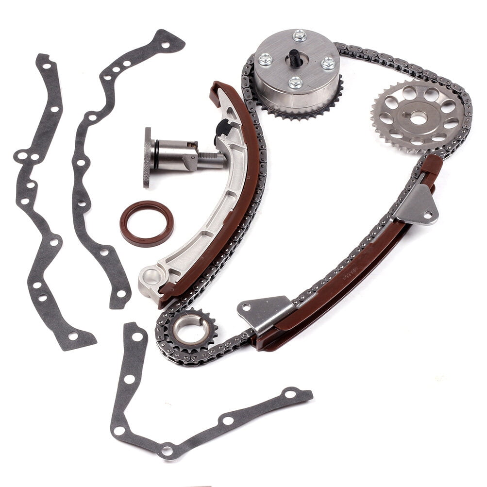 SCITOO Engine Timing Chain Kit - 13050-22011, 13050-0D010, 13540-22022, IF-94200SA, 13540-22022, TK1030-VVTWPOP, ETCK-GM-007, 12633451, 9-0753S,Fit For Toyota Corolla Matrix Celica MR2 Spyder 1.8L