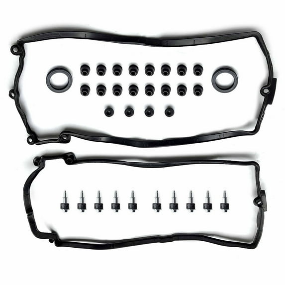 SCITOO Engine Valve Cover Gasket Set Replacement for 2000-2011 Engine Gasket Kit for BMW X5 4-Door Sport Utility 4.8L xDrive48i M Sport