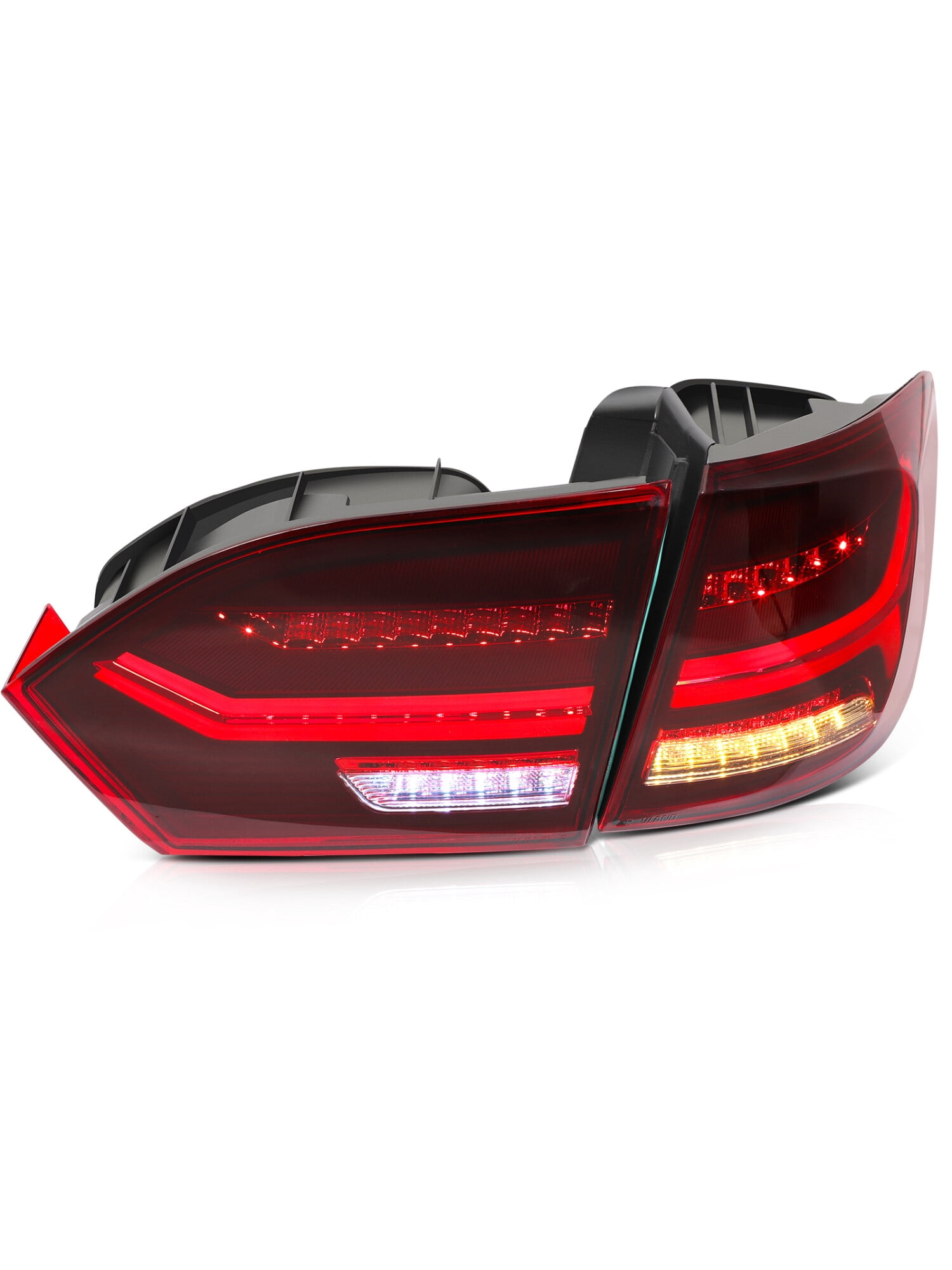 SCITOO For Volkswagen For Jetta 2011-2014,For Sagitar 2012-2015 (Not Fit Led Version& 2013 GLI) Tail Lights Driver and Passenger Side