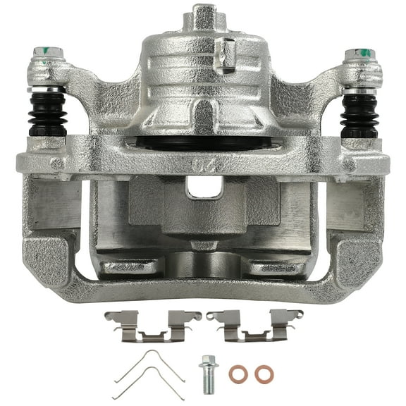 SCITOO Front Left Brake Caliper With Bracket 19B6860 Compatible For Nissan For March 2012-2015,For Nissan For Micra 2015-2017,For Nissan For Versa 2012-2019,For Nissan For Versa Note 2014-2019