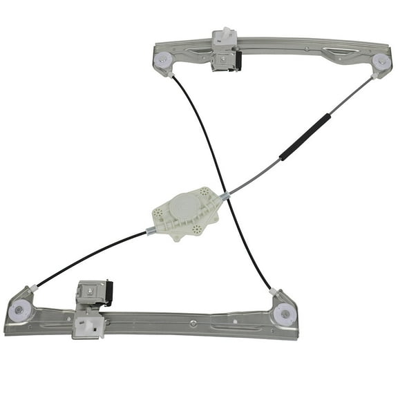 SCITOO Front Left Driver Side Window Regulator Assembly W/o Motor Compatible with 2006-2012 For Ford Fusion 2007-2012 For Lincoln MKZ 2006-2011 For Mercury Milan 6E5Z5423201AB 740-140