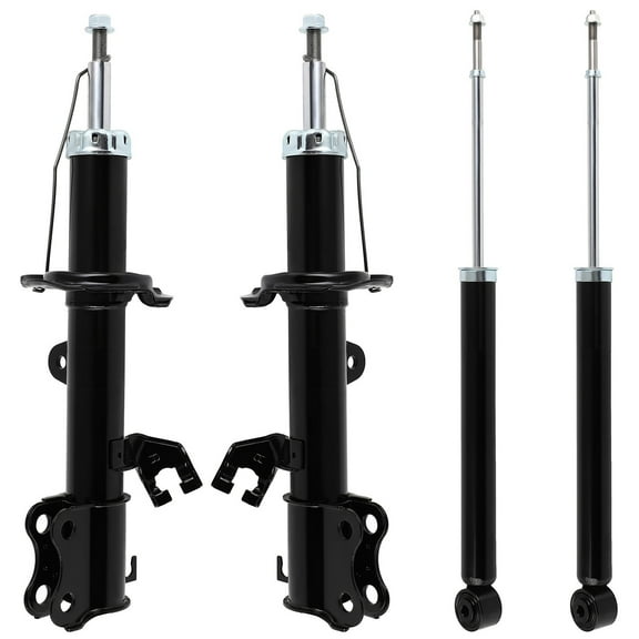SCITOO - Front Rear Shock Absorbers for Nissan Fits 2015-2019 for Nissan Versa,2014-2019 for Nissan Versa Note Shocks 332152 71059 332153 71060 3430043 5673 E62109KN0A 930795 Shocks Struts - 4Pc Set