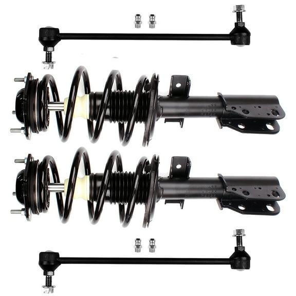 SCITOO Front Stabilizer Sway Bar End Link Complete Struts Assembly Fits 2011-2014 for Buick Enclave, 2011-2014 for Chevrolet Traverse, 2011-2014 for GMC Acadia