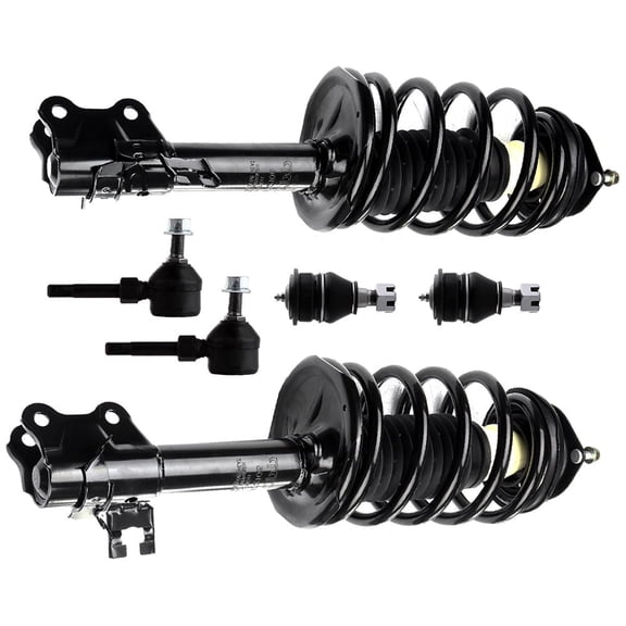 SCITOO Front Strut Spring Assembly, Ball Joint, Stabilizer Bar Link Kit Fit for 2002 2003 2004 2005 2006 for Nissan Sentra