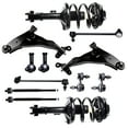 thumbnail image 1 of SCITOO Front Strut Spring Assembly, Control Arm and Ball Joint Assembly, Stabilizer Bar Link Kit, Stabilizer Bar Link, Tie Rod End Fit for 2002 2003 2004 2005 for Chrysler Sebring, 1 of 4