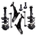 thumbnail image 1 of SCITOO Front Strut Spring Assembly, Control Arm and Ball Joint Assembly, Stabilizer Bar Link, Tie Rod End Fit for 2002 2003 2004 2005 for Chrysler Sebring, 2002 2003 2004 2005 for Mitsubishi Eclipseg, 1 of 4
