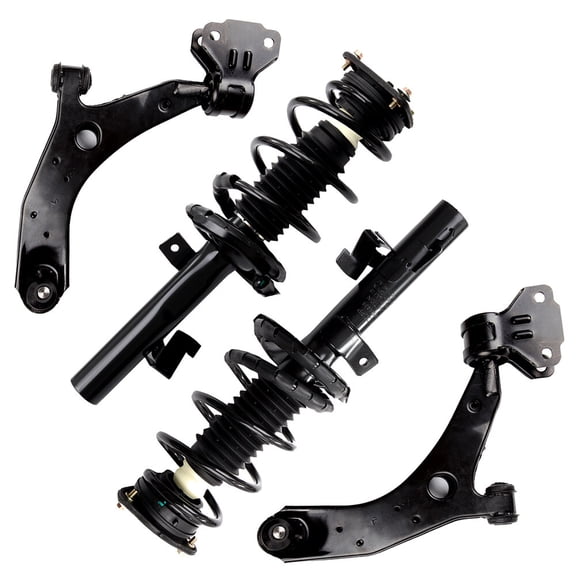 SCITOO Front Strut Spring Assembly Control Arm and Ball Joint Assembly Fit for 2010 2011 2012 2013 for Mazda 3