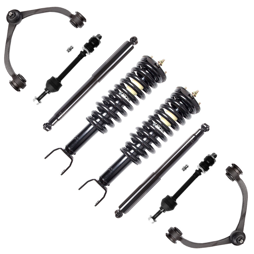 Complete Strut & Shock Kit For 2005-2009 Dodge Dakota RWD - 2 Front Struts + 2 Rear Shocks - Unity Automotive