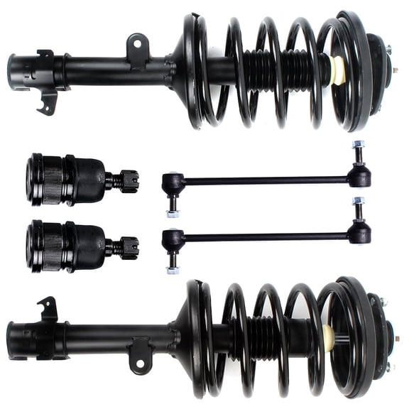SCITOO Front Strut Spring Assembly Stabilizer Bar Link Ball Joint Fit for 2003 2004 2005 2006 2007 2008 for Honda Pilot