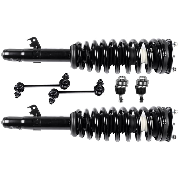 SCITOO Front Strut Spring Assembly Stabilizer Bar Link Ball Joint Fit for 2006 2007 2008 2009 for Ford Fusion 2006 2007 2008 2009 for Mercury Milan