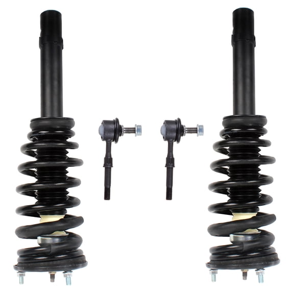 SCITOO Front Strut Spring Assembly, Stabilizer Bar Link Fit for 2000 2001 2002 2003 2004 2005 for Hyundai Sonata, 2001 2002 2003 2004 2005 2006 for Kia Optima