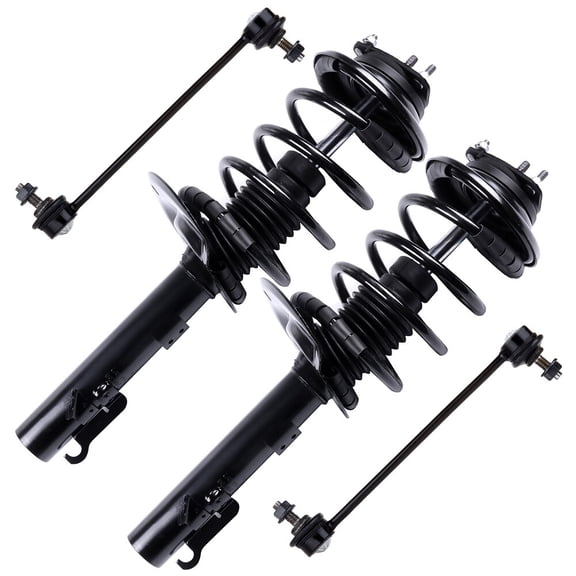 SCITOO Front Strut Spring Assembly Stabilizer Bar Link Fit for 2008 for Ford Focus