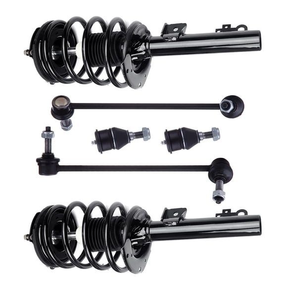SCITOO Front Strut Spring Assembly Stabilizer Bar Link Kit Ball Joint Fit for 1999 2000 2001 2002 2003 2004 2005 2006 2007 for Ford Taurus 1999 2000 2001 2002 2003 2004 2005 for Mercury Sable
