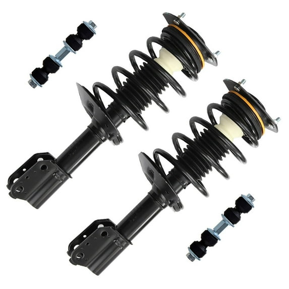 SCITOO Front Strut Spring Assembly Stabilizer Bar Link Kit Fit for 2000 2001 2002 2003 2004 2005 2006 2007 2008 2009 2010 2011 2012 for Chevrolet Impala 2000 2001 2002 for Oldsmobile Intrigue