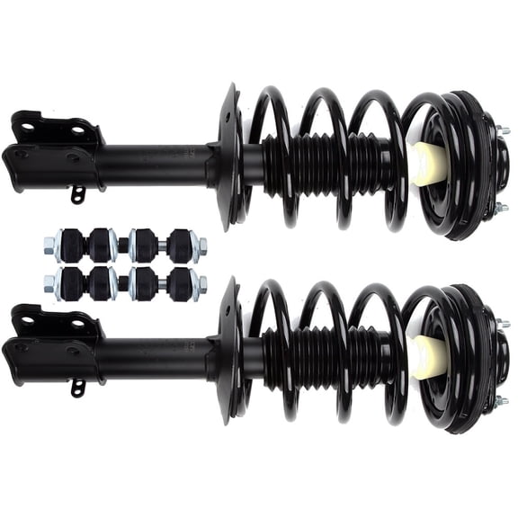 SCITOO Front Strut Spring Assembly, Stabilizer Bar Link Kit Fit for 2000 2002 for Chrysler Neon, 2000 2002 2003 2004 2005 for Dodge Neon, 2003 2004 2005 for Dodge SX 2.0, 2000 2001 for Plymouth Neon