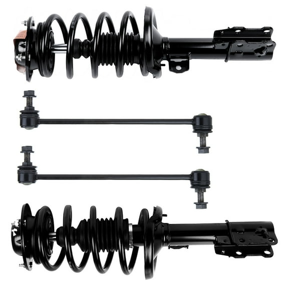 SCITOO Front Strut Spring Assembly, Stabilizer Bar Link Kit Fit for 2004 2005 2006 2007 2008 2009 2010 2011 2012 for Chevrolet Malibu, 2007 2008 2009 for Saturn Aura