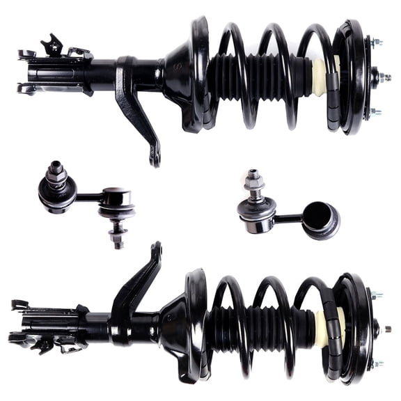 SCITOO Front Strut Spring Assembly, Stabilizer Bar Link Kit Fit for 2003 2004 2005 2006 2007 2008 2009 2010 2011 for Honda Element