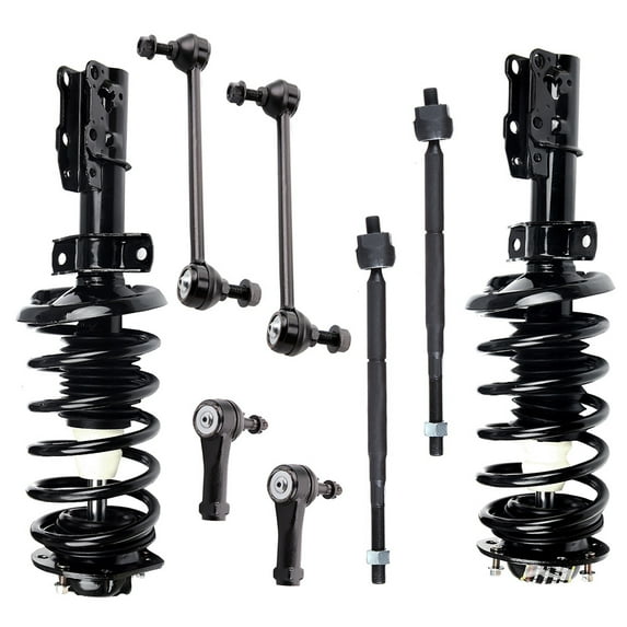 SCITOO Front Strut Spring Assembly Stabilizer Bar Link Kit Tie Rod End Fit for 2006 2007 2008 2009 2010 2011 for Chevrolet HHR 2007 2008 for Pontiac G5 2005 2006 for Pontiac Pursuit